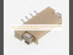 Alinta 1.0mm Pitch Double-Sided Contact FPC Connector SMT H1.5mm voor computertoepassingen
