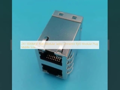 2X1 1000BASE RJ45 Modulaire aansluiting Rj45 Modulaire stekker Middelgrootte