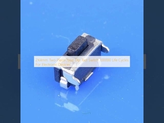 2X4mm Twee-delige Type Dip Tact Switch 100000 levenscycli voor elektronische apparaten