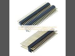 Rechte 1.0 mm Pitch Connector Board To Board Pcb Connectors Plastic Housing Gold Plating Contacten